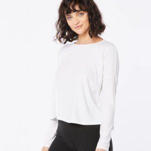 Beyond Yoga Morning Light Pullover Cloud White XS